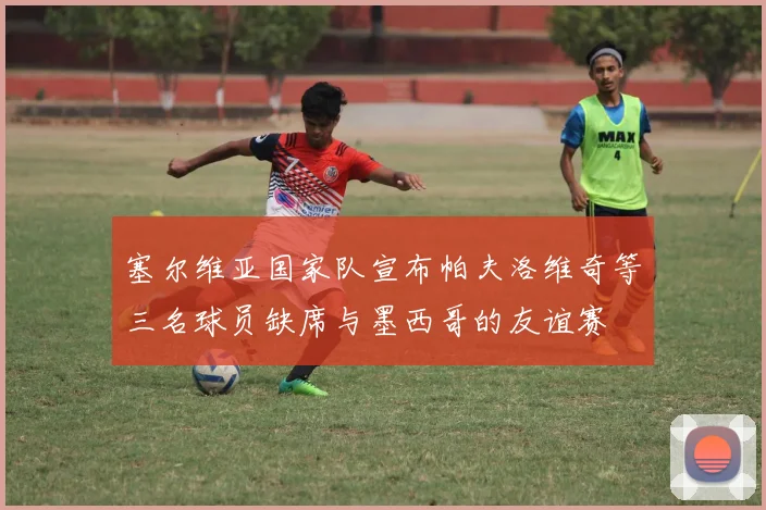 塞尔维亚国家队宣布帕夫洛维奇等三名球员缺席与墨西哥的友谊赛